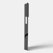 Black Adam Lightning Silhouette Graphic Case-Mate iPhone Case (Achterkant / Rechts)