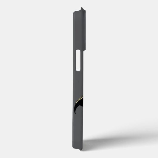 Black Adam Lightning Silhouette Graphic Case-Mate iPhone Case (Achterkant / Rechts)