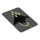 Black Adam Lightning Silhouette Graphic Magneet (Rechterzijde)