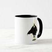 Black Adam Lightning Silhouette Graphic Mok (Voorkant rechts)