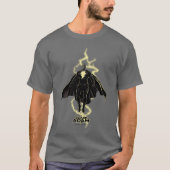 Black Adam Lightning Silhouette Graphic T-shirt (Voorkant)