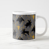 Black Adam Lightning Silhouette Pattern Grote Koffiekop (Rechts)