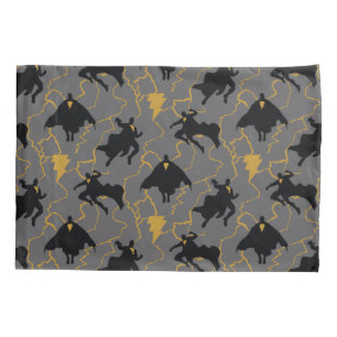 Black Adam Lightning Silhouette Pattern Kussensloop