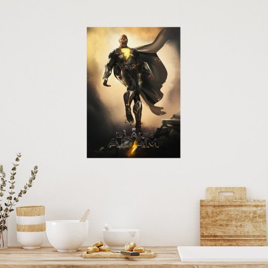 Black Adam Poster (Keuken)