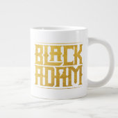 Black Adam Stacked Name Graphic Grote Koffiekop (Rechts)