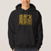 Black Adam Stapelde naam Grafisch Hoodie (Voorkant)