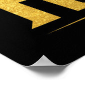 Black Adam Stapelde naam Grafisch Poster (Hoek)