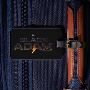 Black Adam Theatrical Logo Bagagelabel