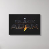 Black Adam Theatrical Logo Canvas Afdruk (Voorkant)