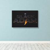 Black Adam Theatrical Logo Canvas Afdruk (Insitu (Houten vloer))