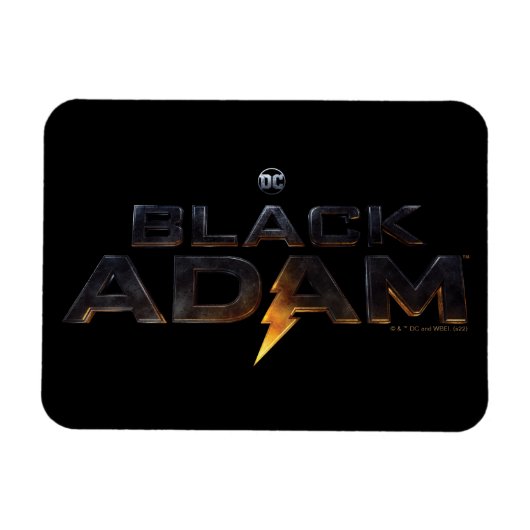 Black Adam Theatrical Logo Magneet (Horizontaal)
