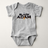 Black Adam Theatrical Logo Romper (Voorkant)