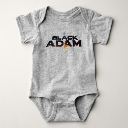 Black Adam Theatrical Logo Romper (Voorkant)