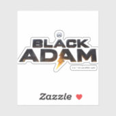 Black Adam Theatrical Logo Sticker (Vel)