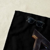 Black Adam Theatrical Logo Strandlaken (In situ)