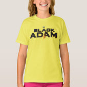 Black Adam Theatrical Logo T-shirt (Voorkant)