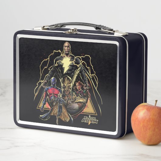 Black Adam Triangular Group Graphic (In situ)