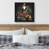 Black Adam Triangular Group Graphic Canvas Afdruk (Insitu (Slaapkamer))