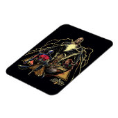 Black Adam Triangular Group Graphic Magneet (Linkerzijde)