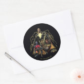 Black Adam Triangular Group Graphic Ronde Sticker (Envelop)