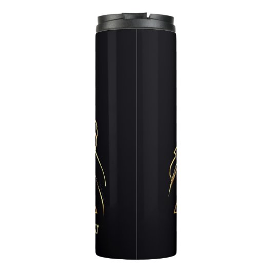 Black Adam Triangular Group Graphic Thermosbeker (Achterkant)