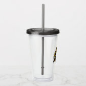 Black Adam Triangular Pillar Graphic Acryl Drinkbeker (Rechts)