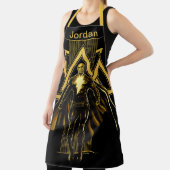 Black Adam Triangular Pillar Graphic Schort (Insitu)