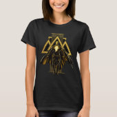 Black Adam Triangular Pillar Graphic T-shirt (Voorkant)