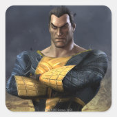Black Adam Vierkante Sticker (Voorkant)
