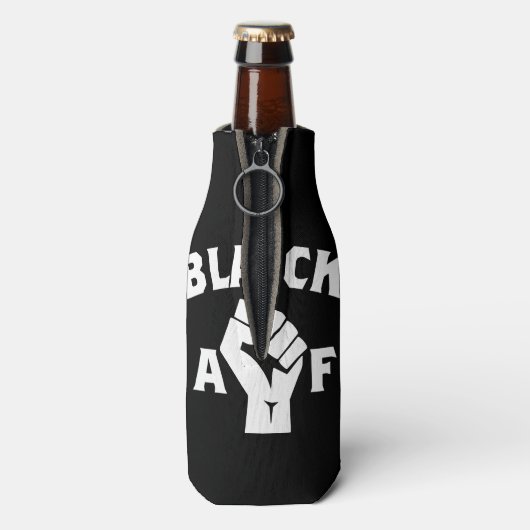 Black AF Fist Flesjeskoeler (Fles Achterkant)