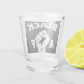 Black AF Fist Shot Glas (Achterkant)