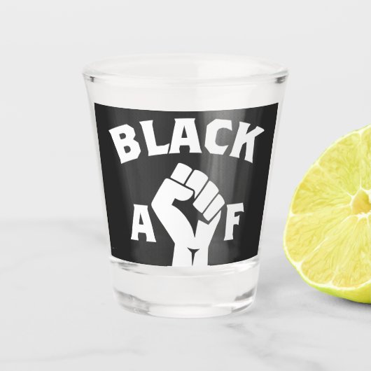 Black AF Fist Shot Glas (Voorkant)