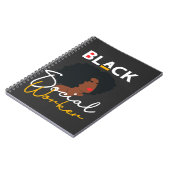 Black African American Social Work Appreciation Gi Notitieboek (Linkerzijde)