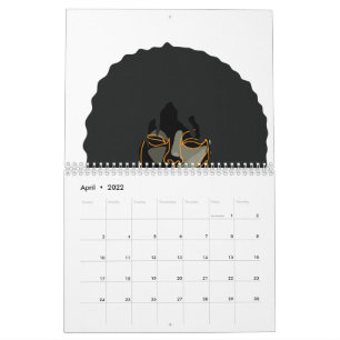 Black African American Woman Portrets Calendar Kalender