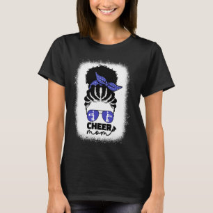 Black African Cheer Mam Cheerleader Mam T-shirt