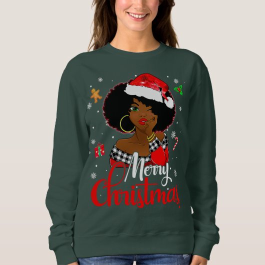 Black African Santa Merry Melan Trui (Voorkant)