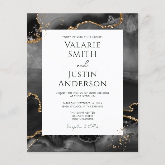 Black Agate Budget Weddenschap All-in-One (Voorkant)