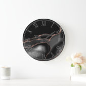 Black Agate Home Decor Large Clock Grote Klok (Huis)