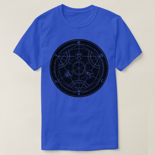 Black Alchemy Circle T-shirt (Design voorkant)