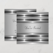 Black All Occasion Party Kaart (Voorkant / Achterkant)