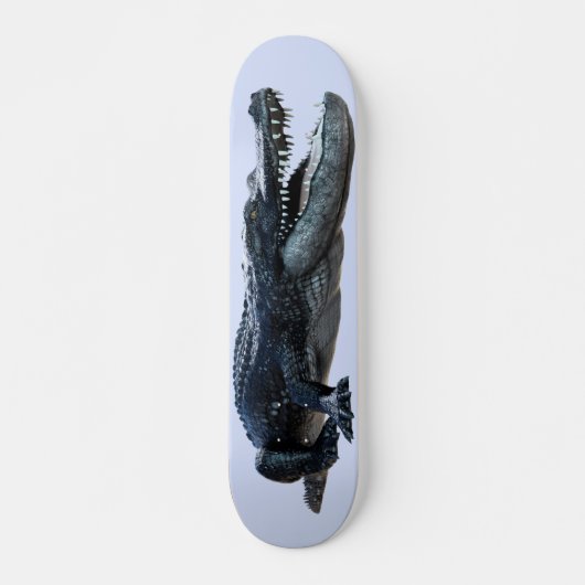 Black Alligator Crocodile Persoonlijk Skateboard (Voorkant)