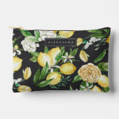 Black | Amalfi Coast Lemon Blossom gepersonaliseer Etui (Voorkant)