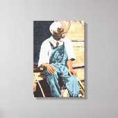 Black America "Old Joe" Canvas Afdruk (Voorkant)