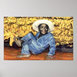 Black America  Young Boy Poster