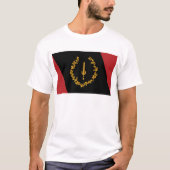 Black American Heritage Flag T-shirt (Voorkant)