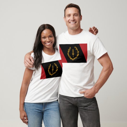 Black American Heritage Flag T-shirt (Unisex)