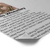 Black American History Poster - Phillis Wheatley (Hoek)