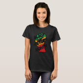 Black American History (zwart-Amerikaans schildpad T-shirt (Voorkant volledig)