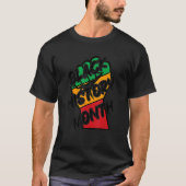 Black American History (zwart-Amerikaans schildpad T-shirt (Voorkant)