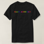 Black American Premium T-shirt (Design voorkant)